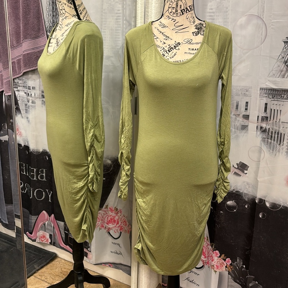 NWOT Zenana Outfitters Stretch Ruched Jersey Dress - 2 for $10 Mix & Match